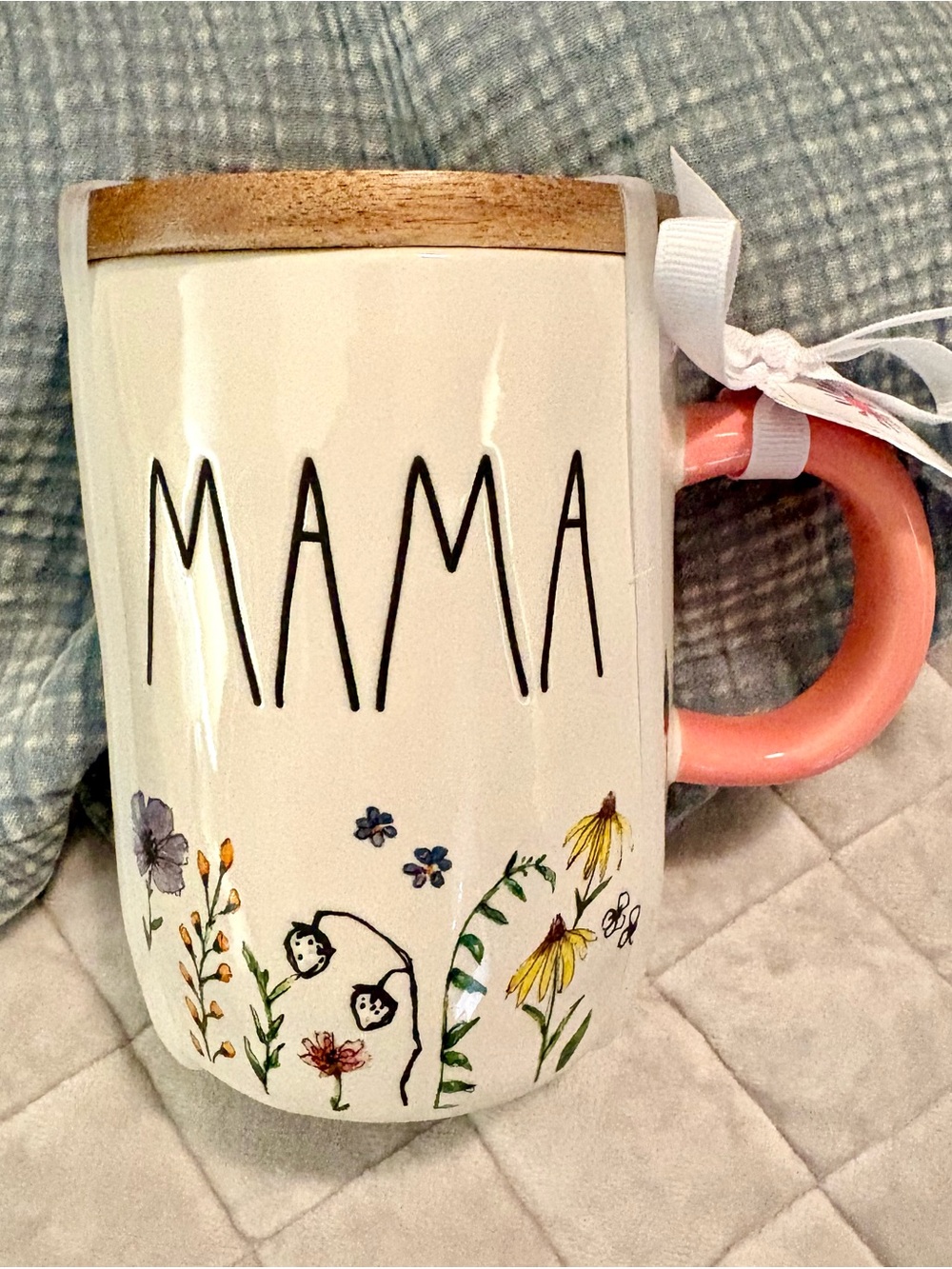 Rae Dunn MAMA mug & coaster set